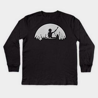 Full Moon Party Kids Long Sleeve T-Shirt